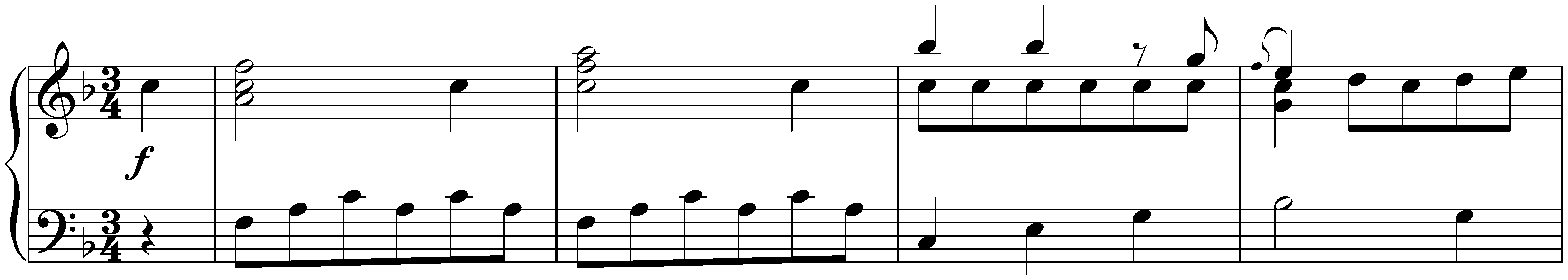 Twenty Minuets, KV 103/61d; 4. F major