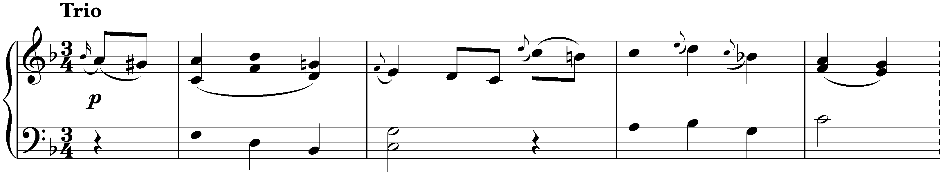 Twenty Minuets, KV 103/61d; 4. F major