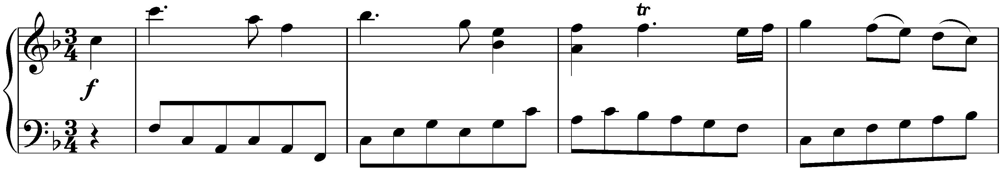 Twenty Minuets, KV 103/61d; 8. F major
