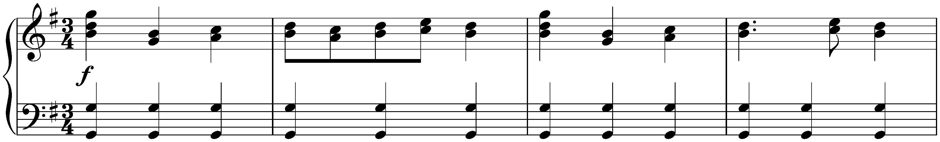 Twenty Minuets, KV 103/61d; 10. G major