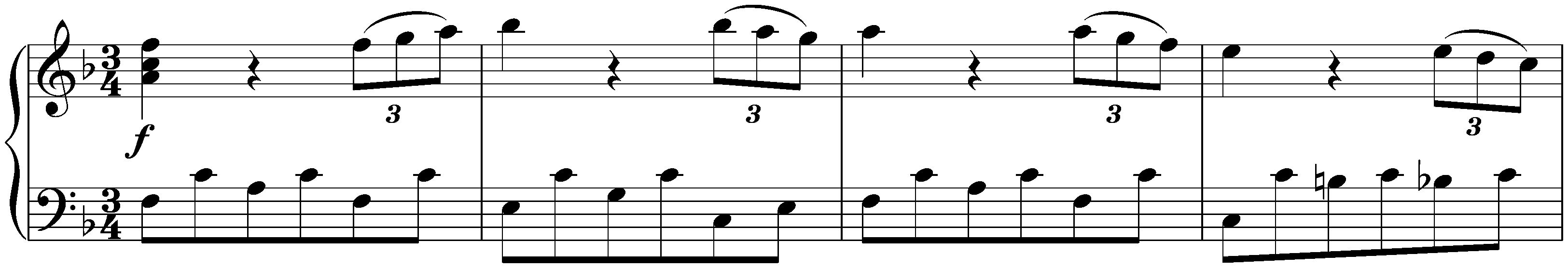 Twenty Minuets, KV 103/61d; 11. F major