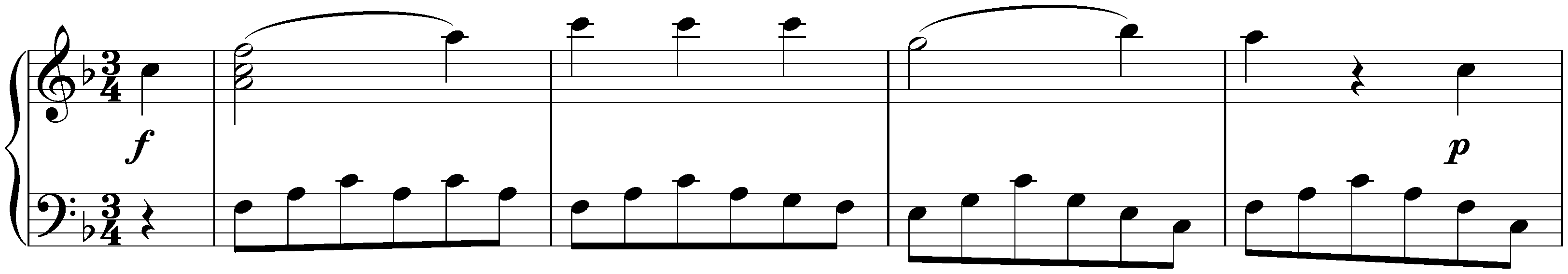 Sixteen Minuets, KV 176; 15. F major