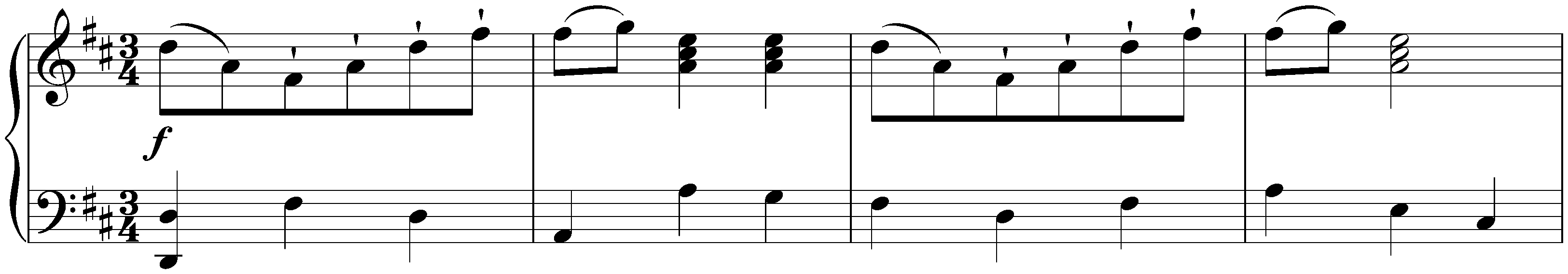 Sixteen Minuets, KV 176; 16. D major