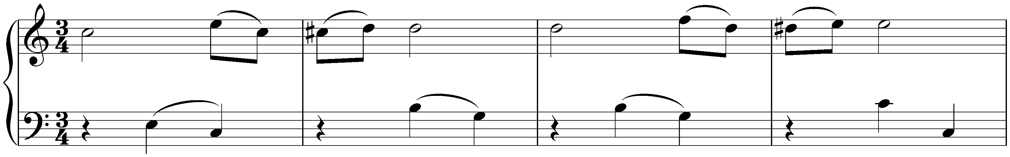 Notebook for Nannerl, KV 1–8; 26. Minuet in C major, KV 6/3i