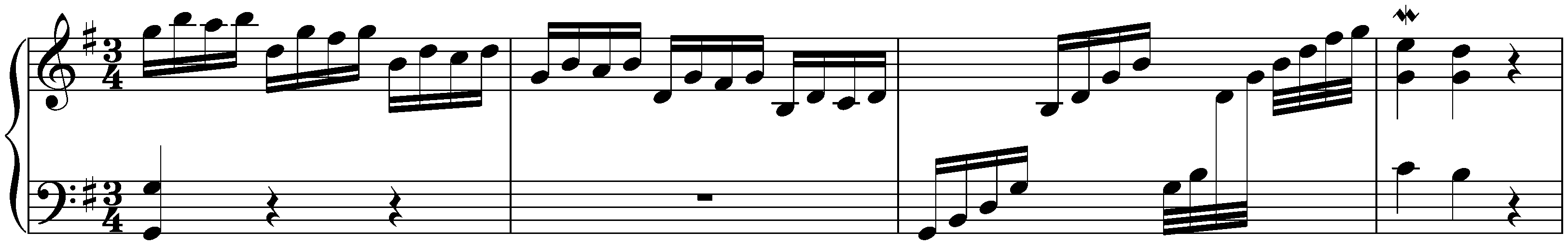 Notebook for Nannerl, KV 1&ndash;8; 50. Piece in G major