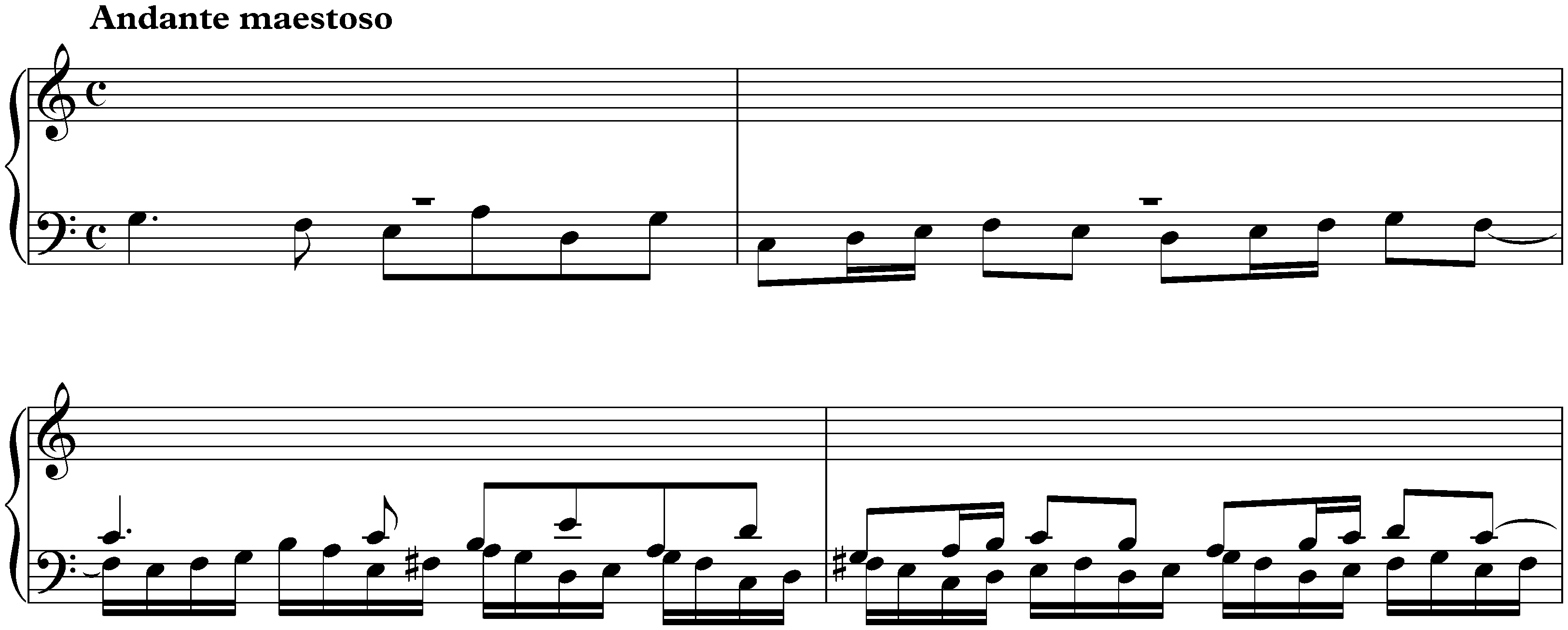 Prelude (Fantasie) and Fugue in C major, KV 394/383a; 2. Fugue