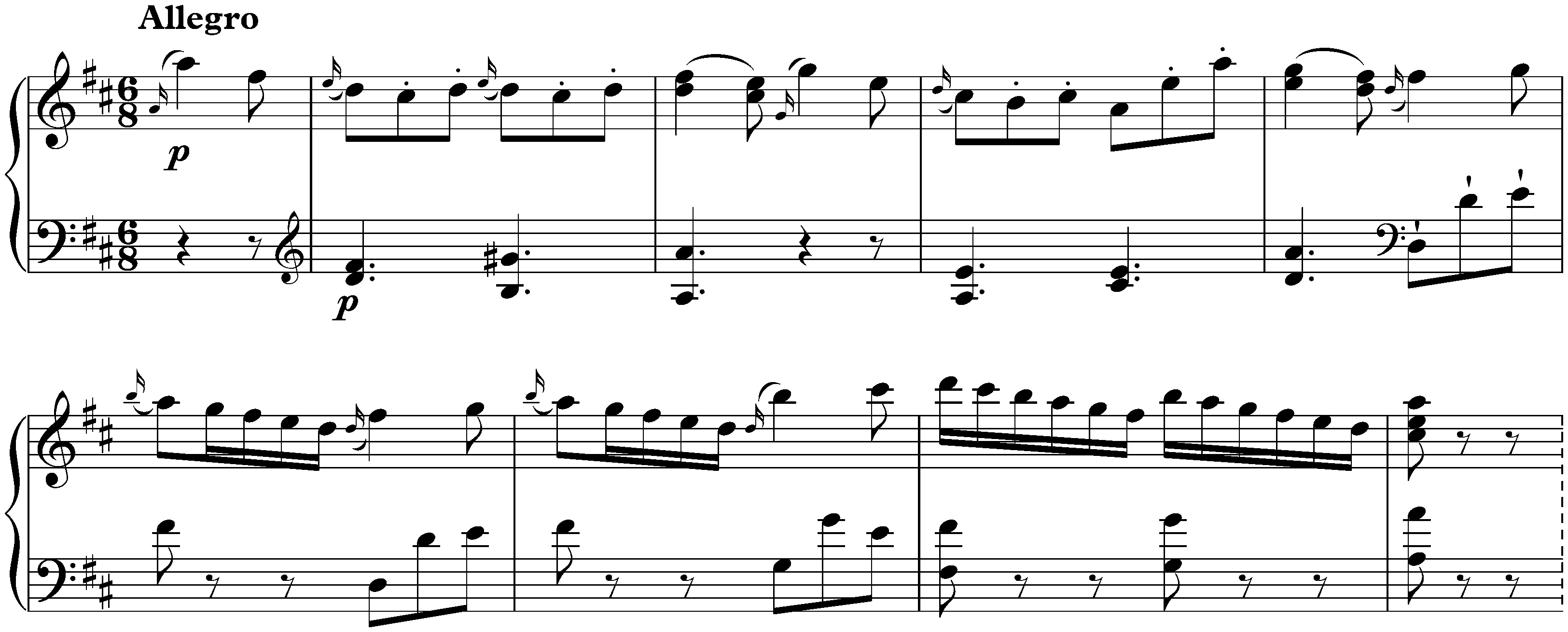 Sonata in D major, KV 311/284c; 3. Rondeau: Allegro