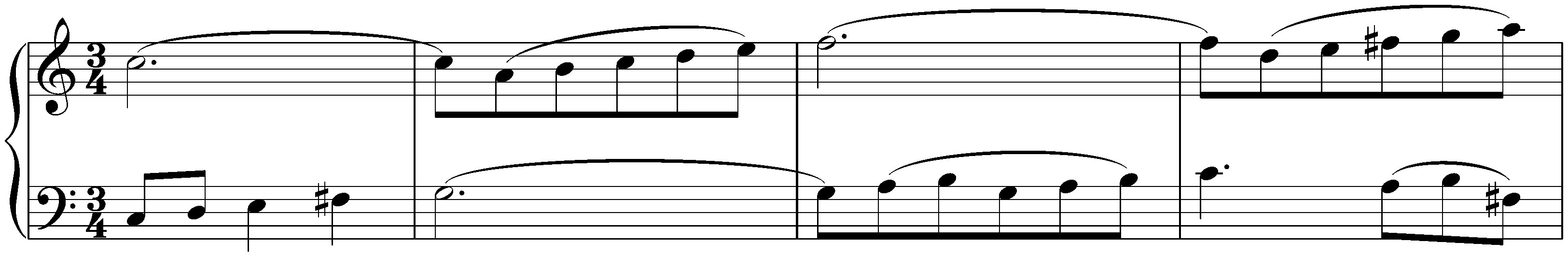Sonata in F major, KV 46e; 2. Menuet I &ndash; Menuet II &ndash; Menuet I