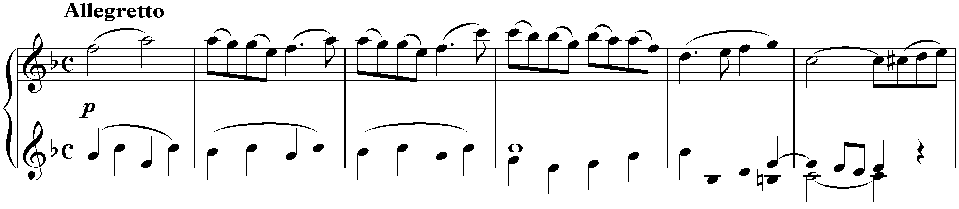 Sonata in F major, KV 533+494; 3. Rondo: Allegretto
