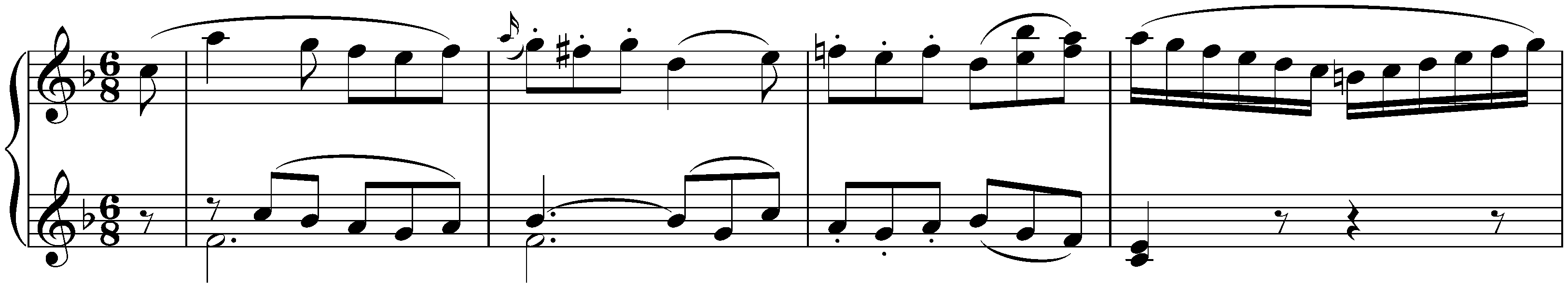 Sonata movement (Rondo) in F major, KV Anh. 37/590c