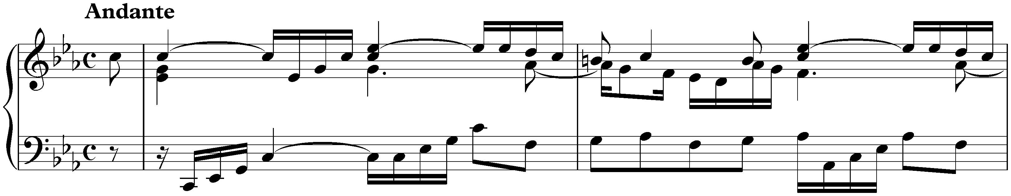 Suite, KV 399/385i; 2. Allemande