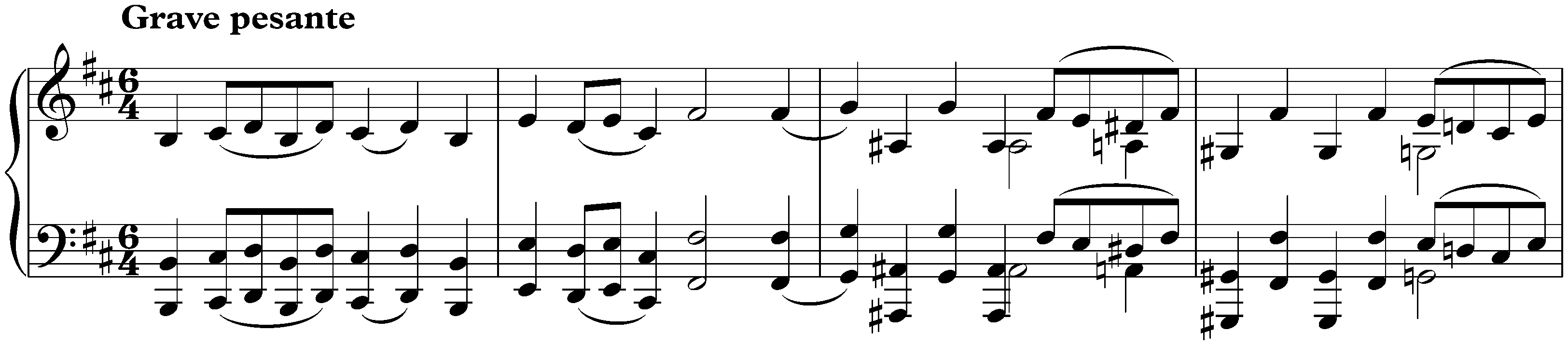 Intermezzo in modo classico