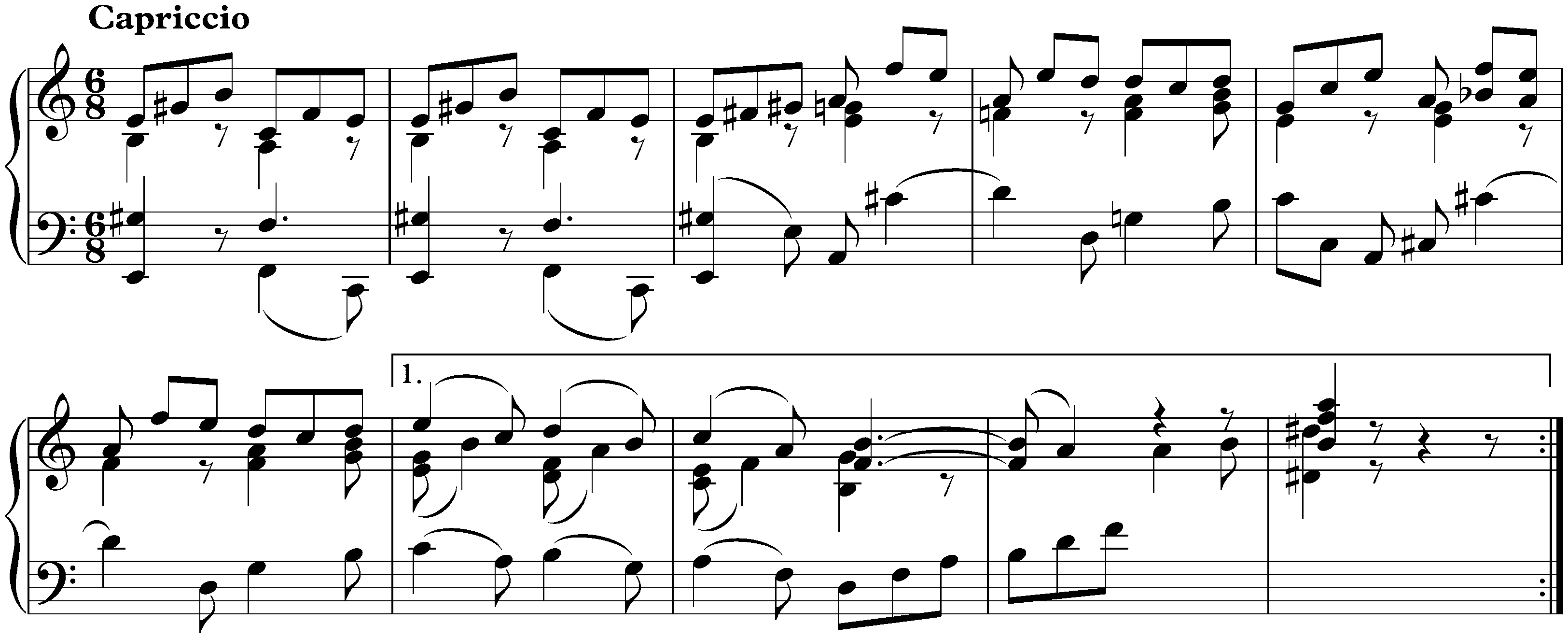 La Capricieuse