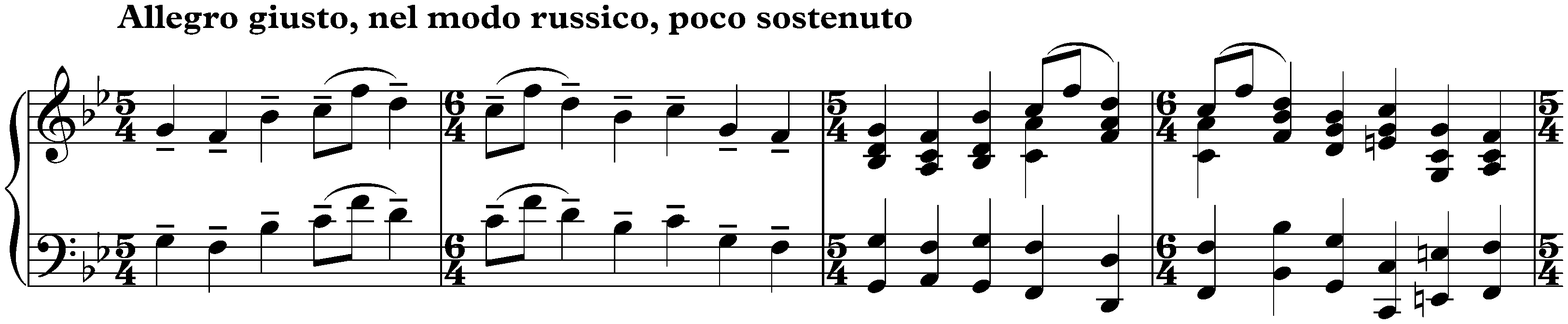 Pictures at an Exhibition; 11. Promenade