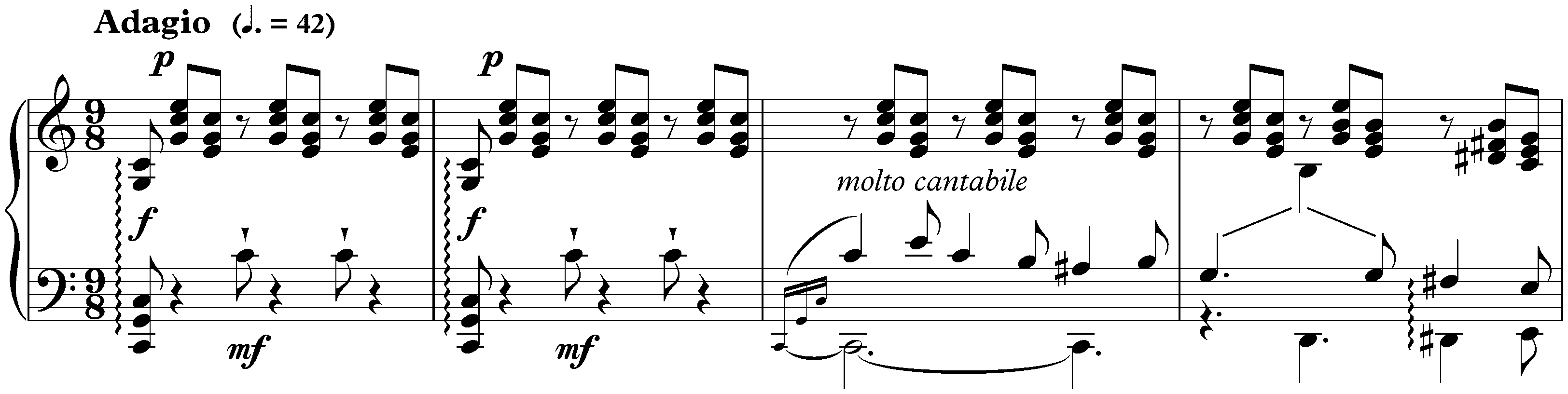Ten Pieces from Cinderella, op. 97; 10. Adagio