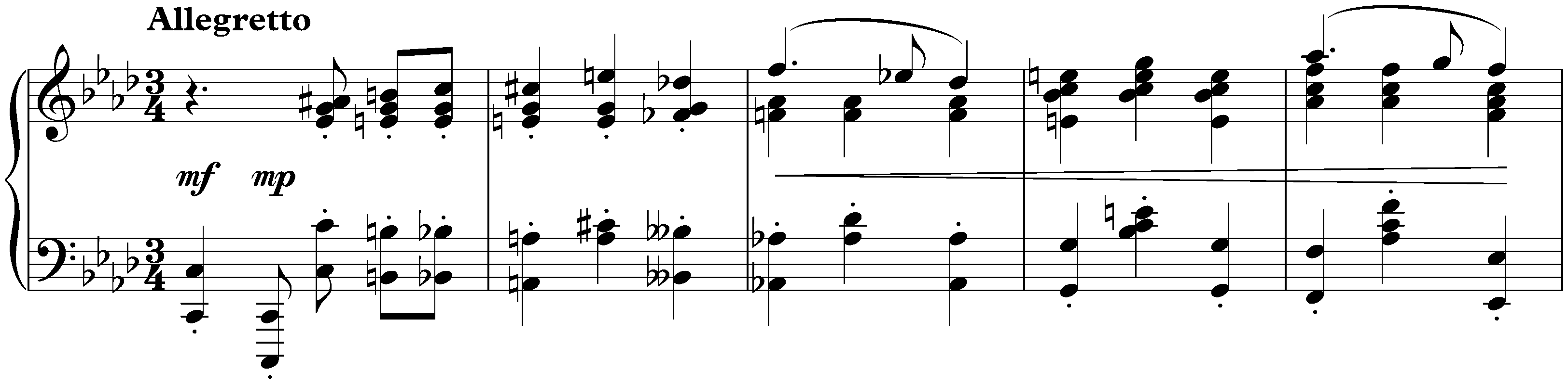 Juvenilia; 10. Minuet in F minor
