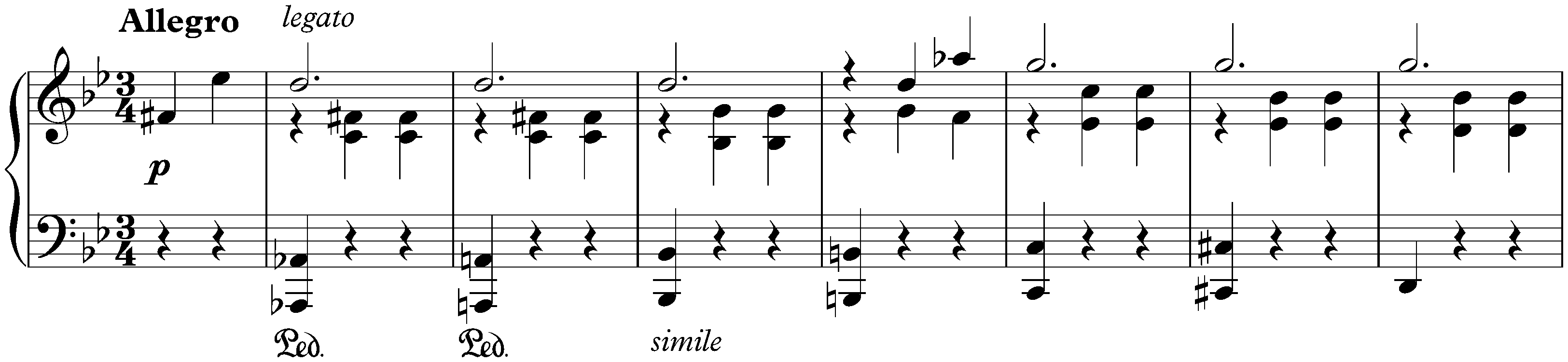 Juvenilia; 13. Waltz in G minor