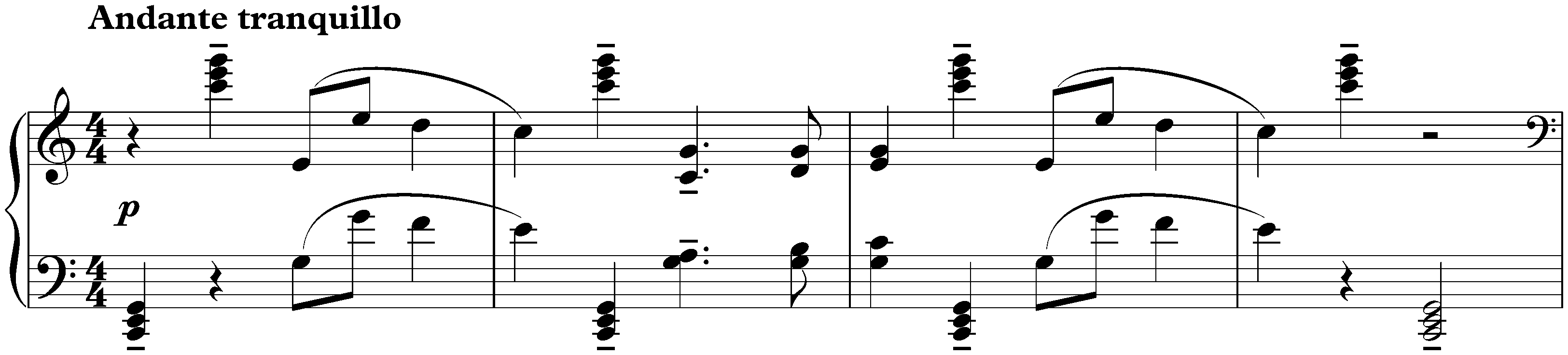 Music for Children, op. 65; 1. Matin