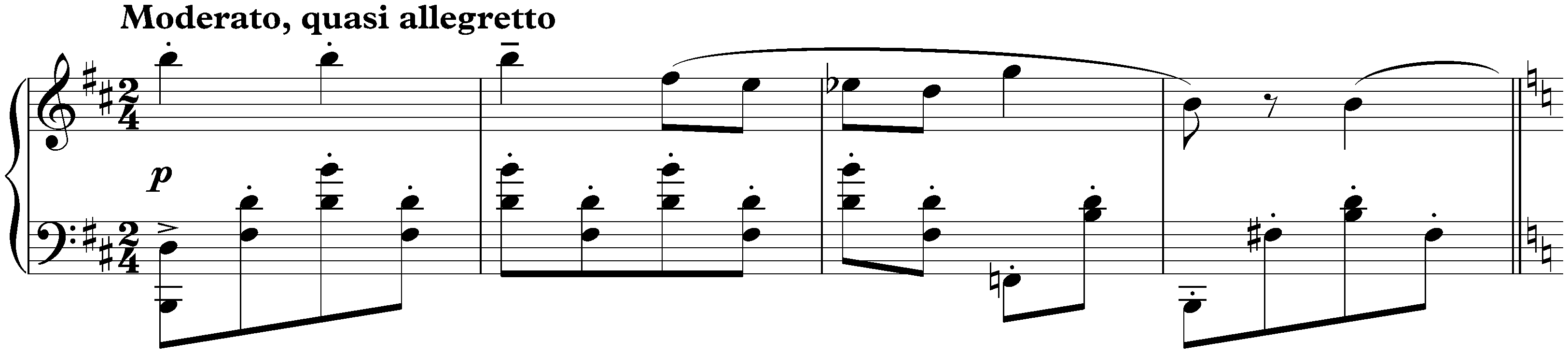 Six Pieces, op. 52; 2. Rondo