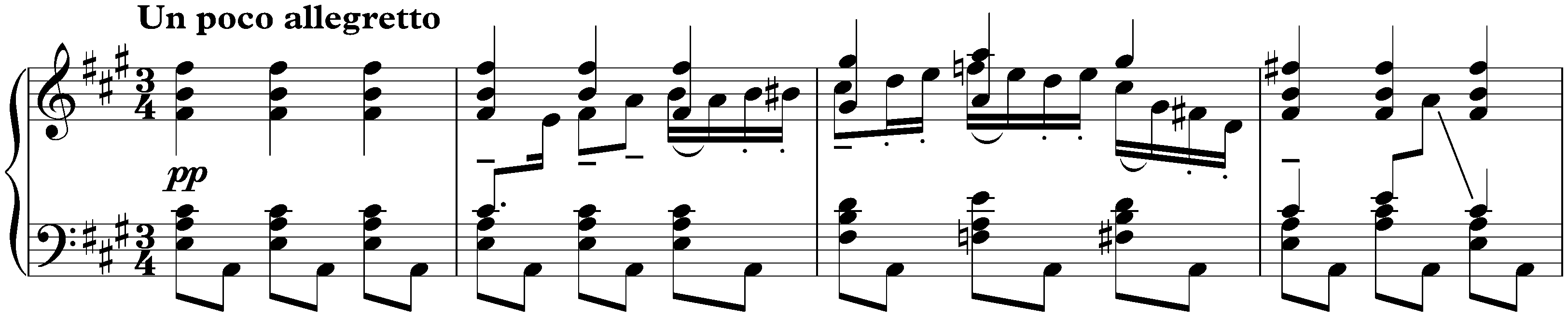 Six Pieces, op. 52; 4. Scherzino