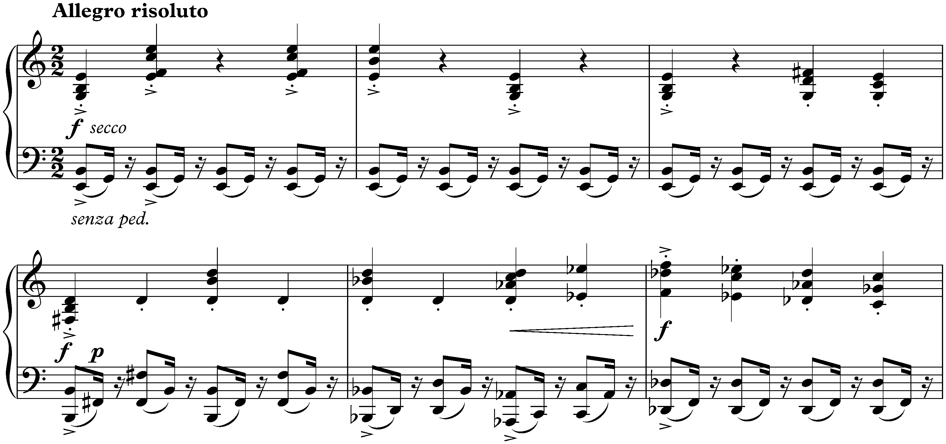 Six Pieces, op. 52; 6. Scherzo