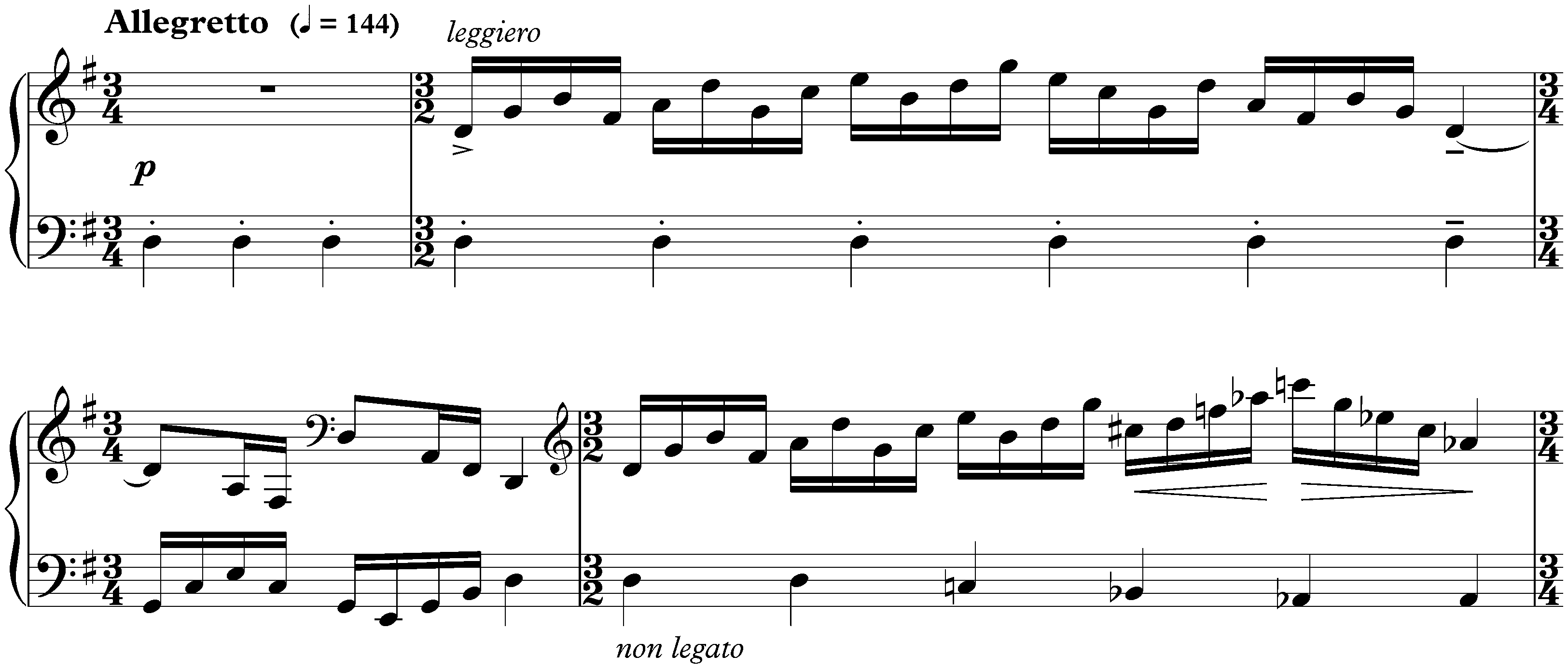 Three Pieces, op. 59; 2. Paysage