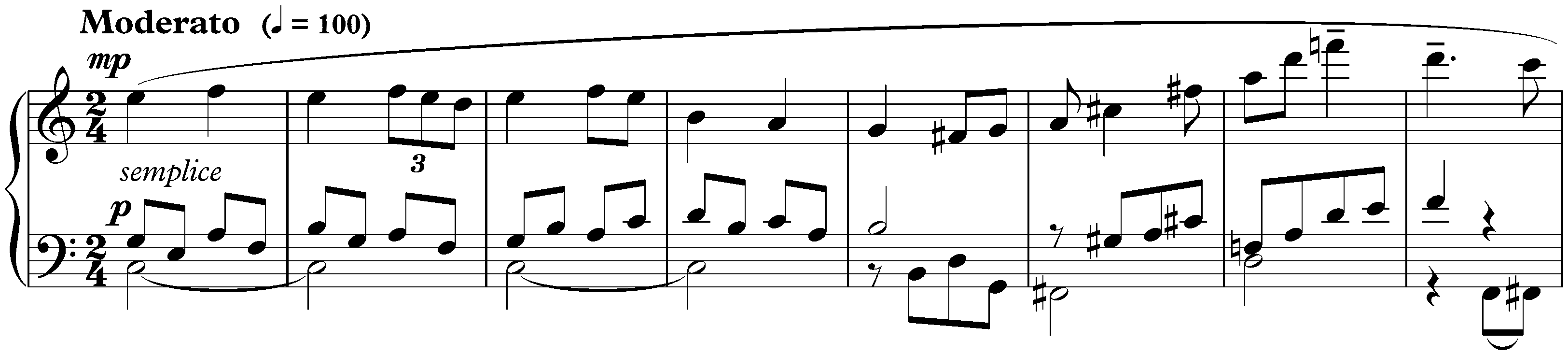Three Pieces, op. 59; 3. Sonatina pastorale