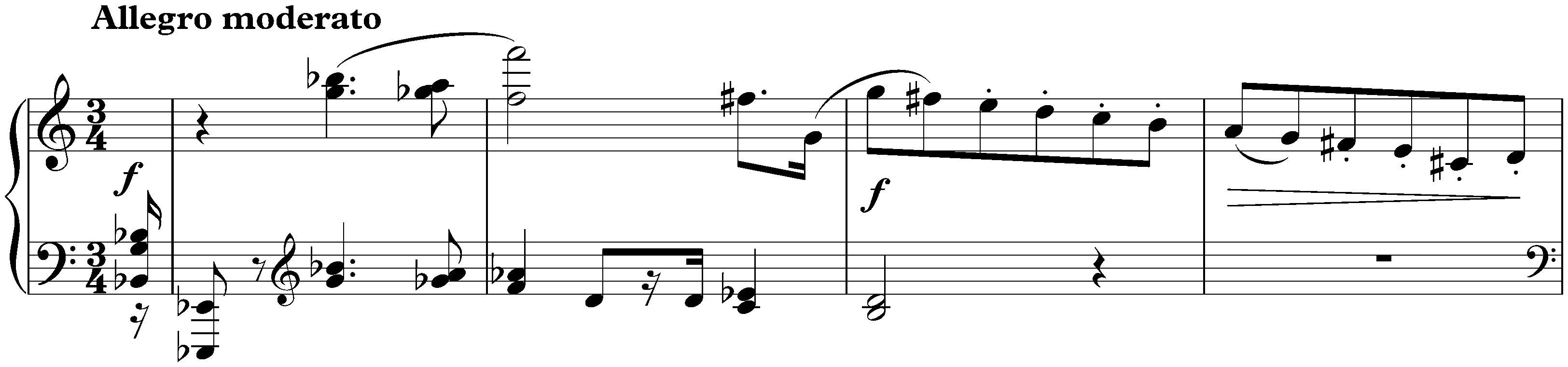 Three Pieces, op. 96; 1. Waltz