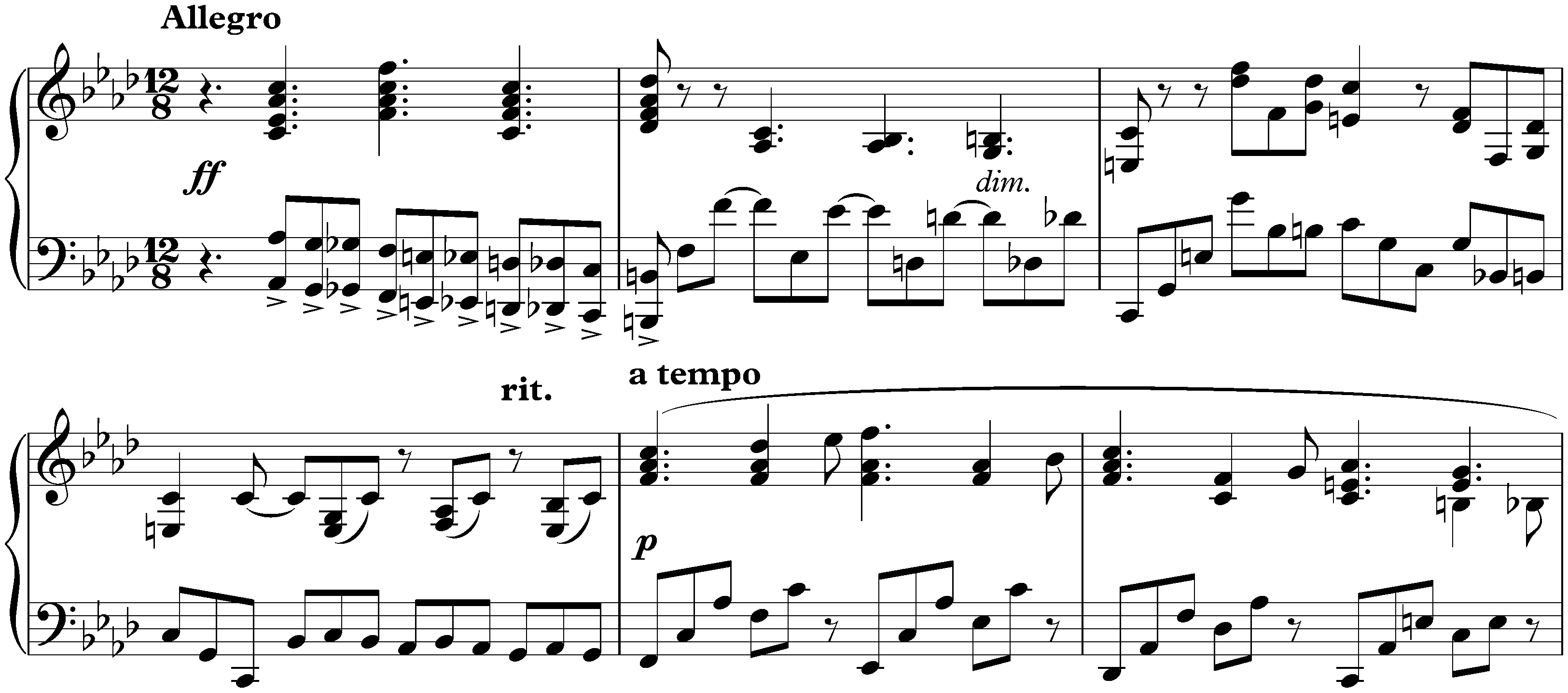 Sonata no. 1 in F minor, op. 1