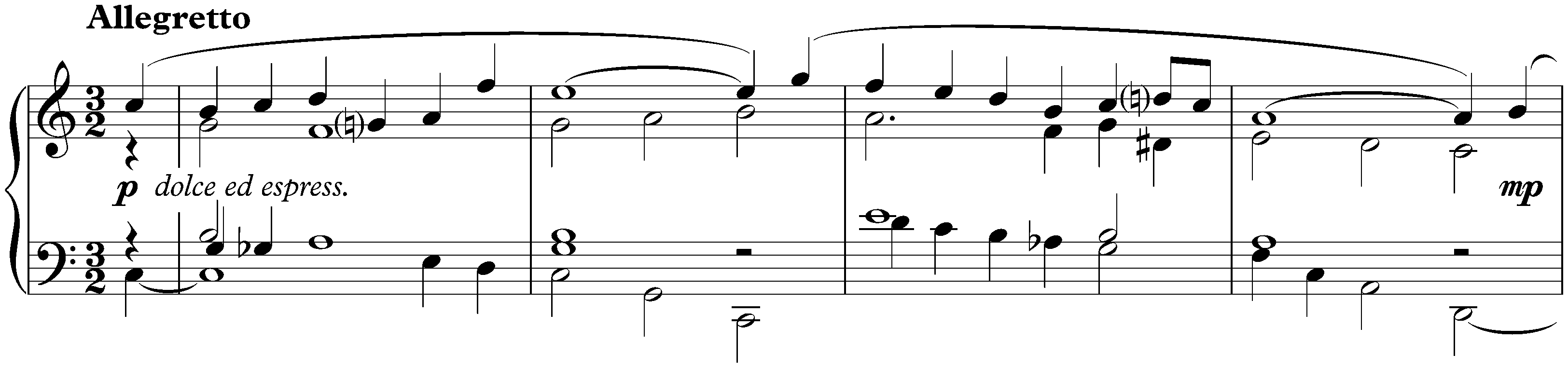 Sonata no. 9 in C major, op. 103; 1. Allegretto