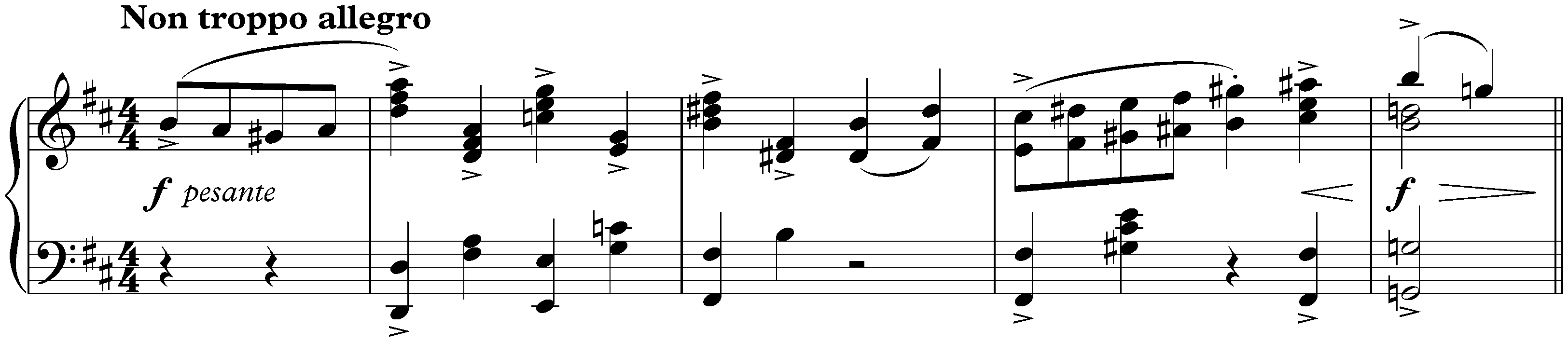 Symphony no. 1 in D major, op. 25 (Classical); 3. Gavotte: Non troppo allegro