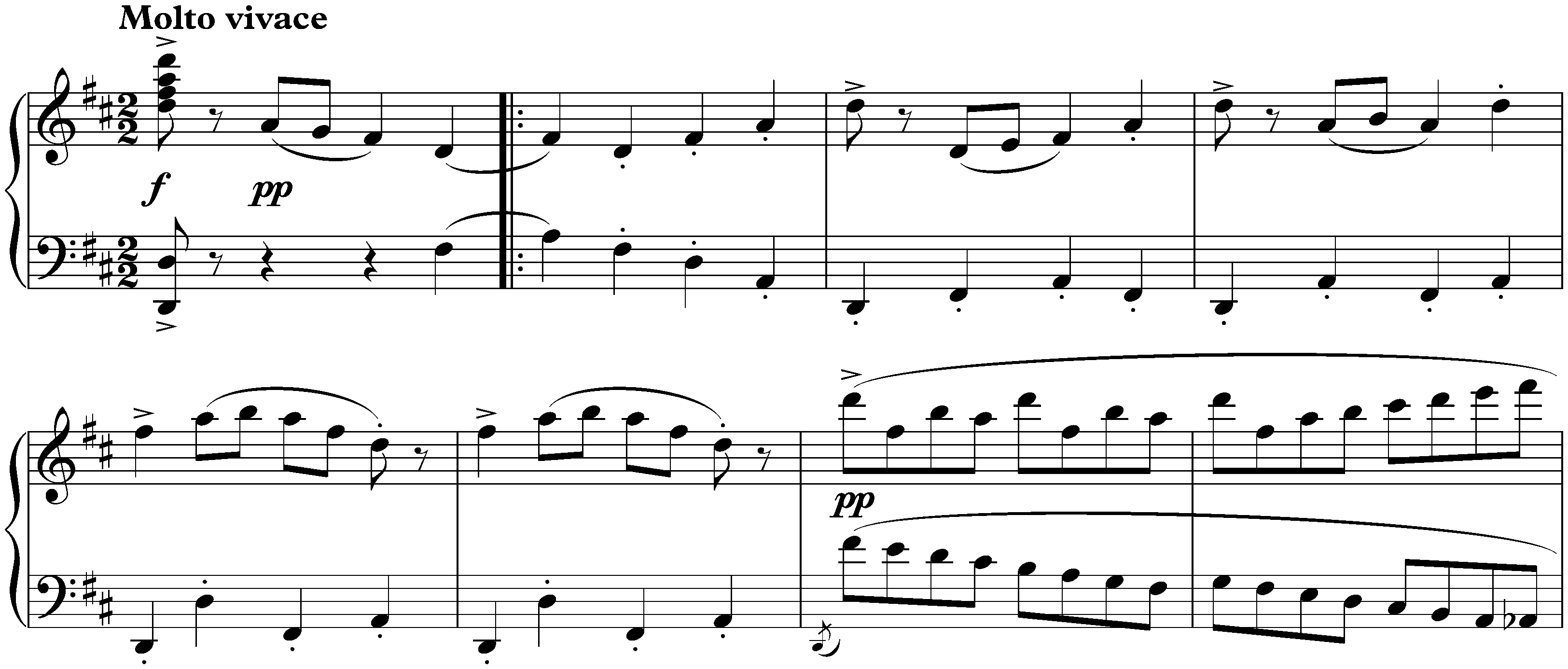 Symphony no. 1 in D major, op. 25 (Classical); 4. Finale: Molto vivace