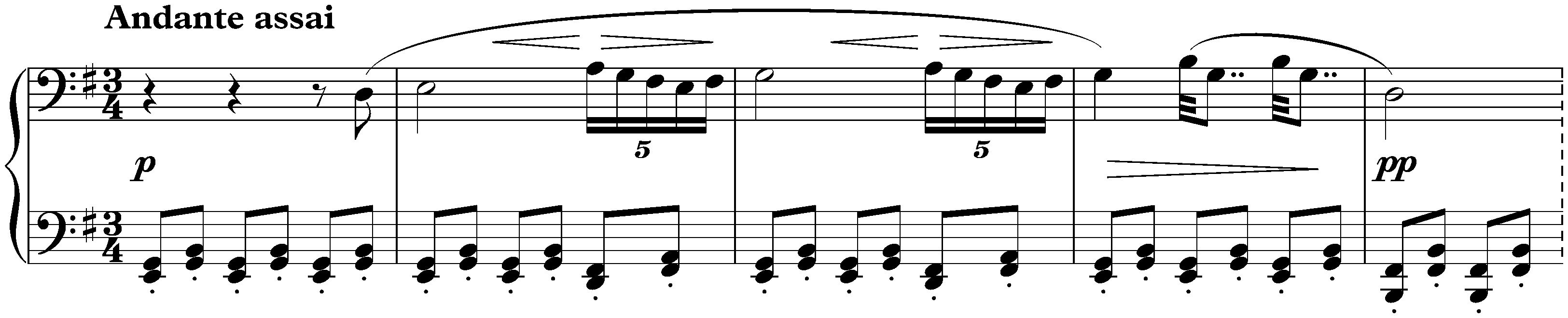 Tales of an Old Grandmother, op. 31; 3. Andante assai