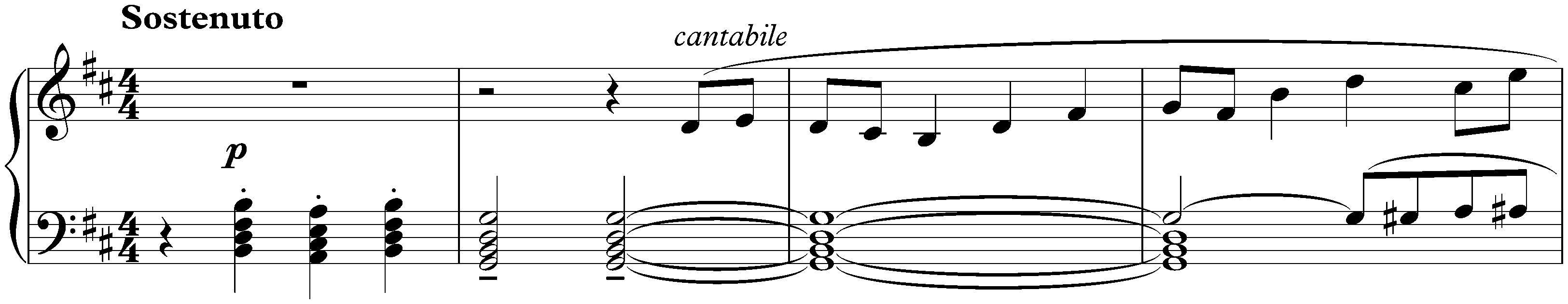 Tales of an Old Grandmother, op. 31; 4. Sostenuto