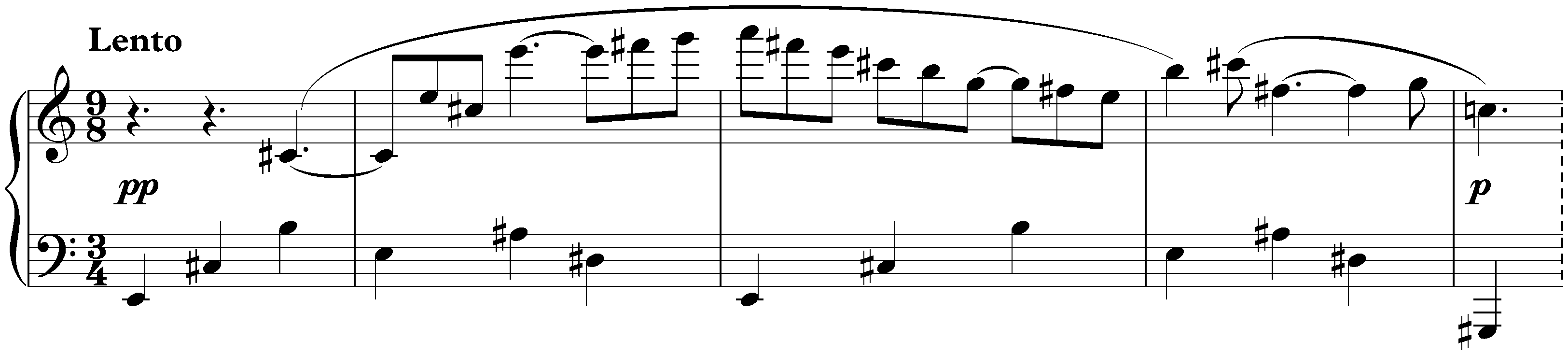 Visions Fugitives, op. 22; 20. Lento