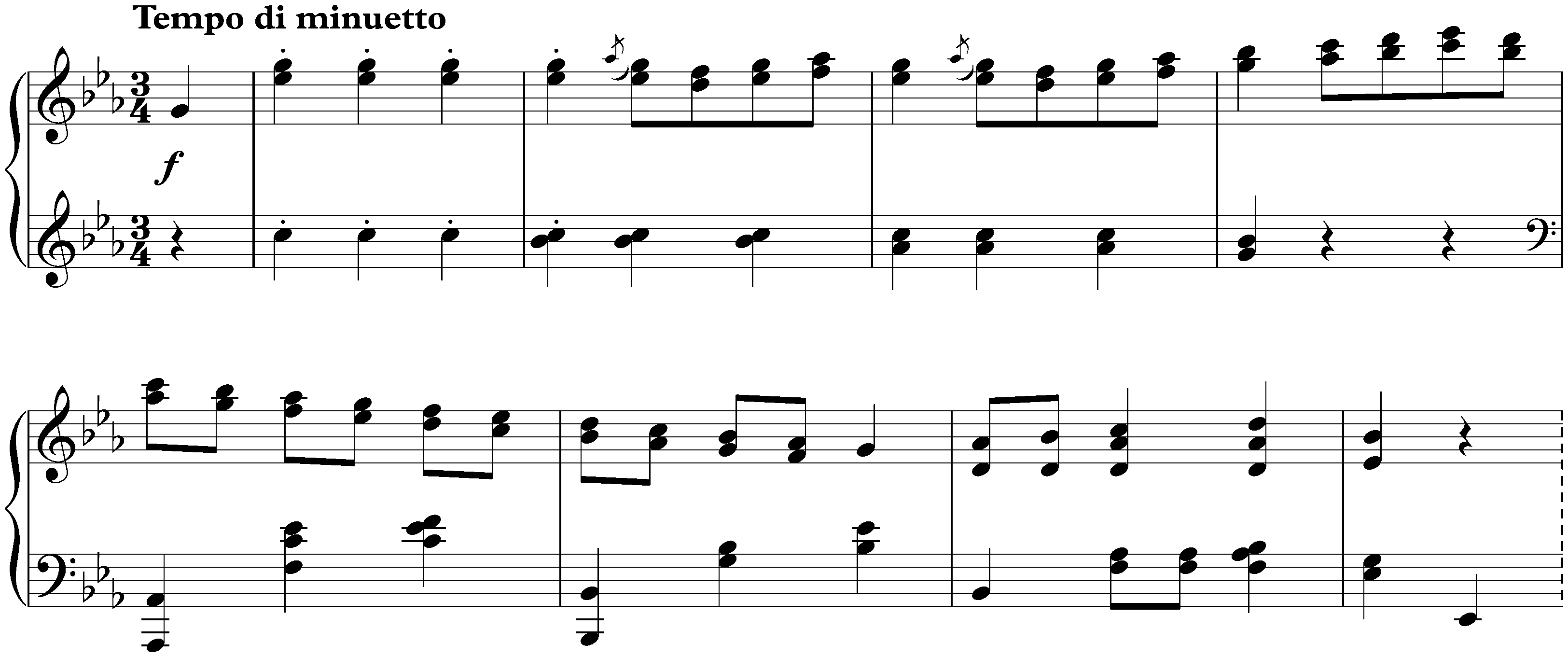 Minuet from L’Arlésienne (Georges Bizet)