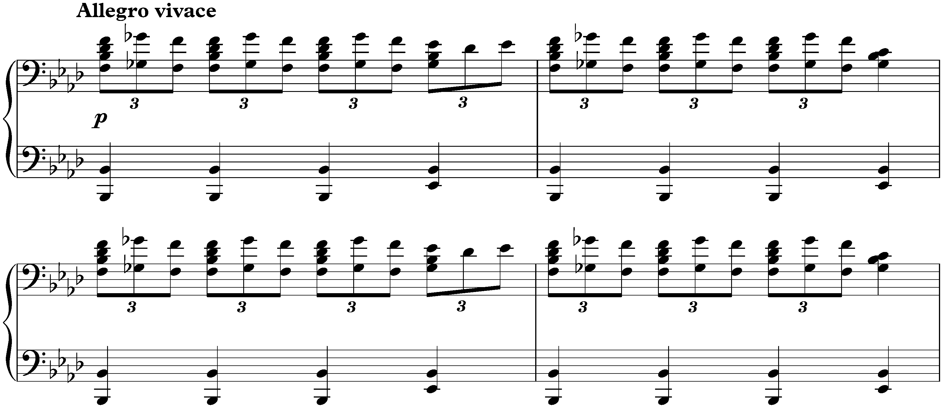 Three Nocturnes; 1. F-sharp minor