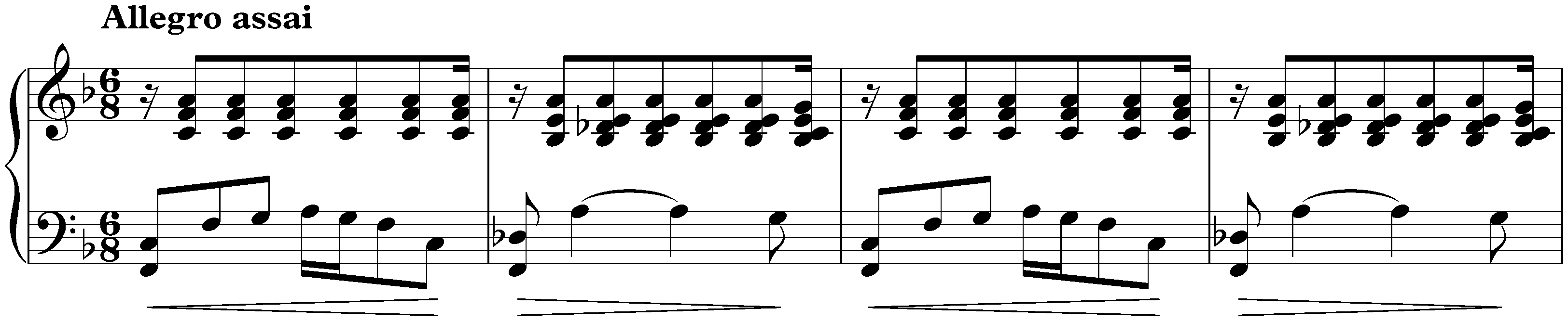 Three Nocturnes; 2. F major