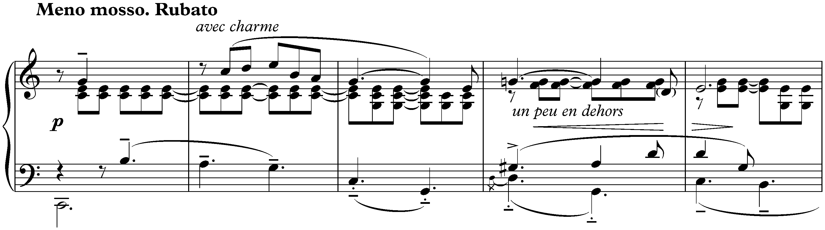 À la manière de Emmanuel Chabrier