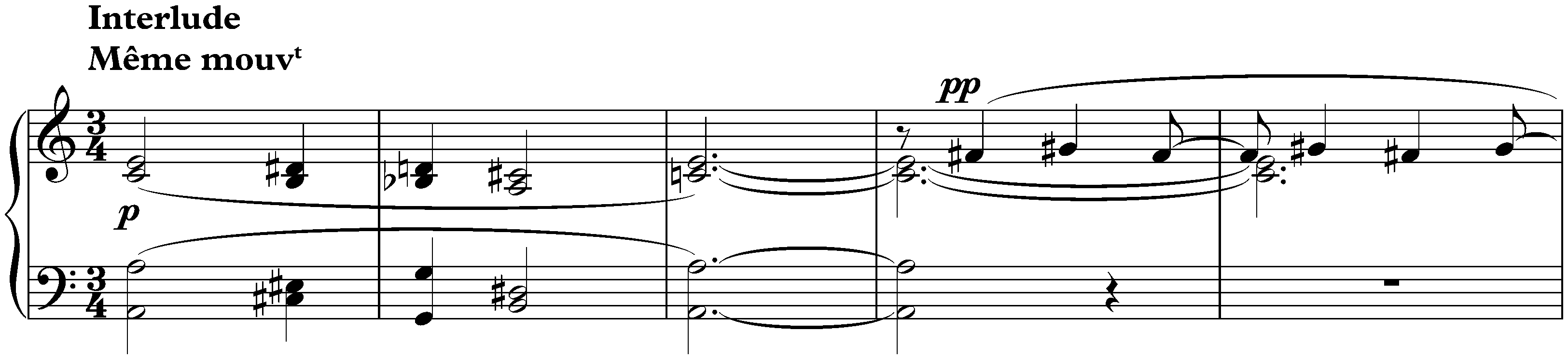 Daphnis et Chloé; 2. Nocturne, Interlude et Danse guerrière
