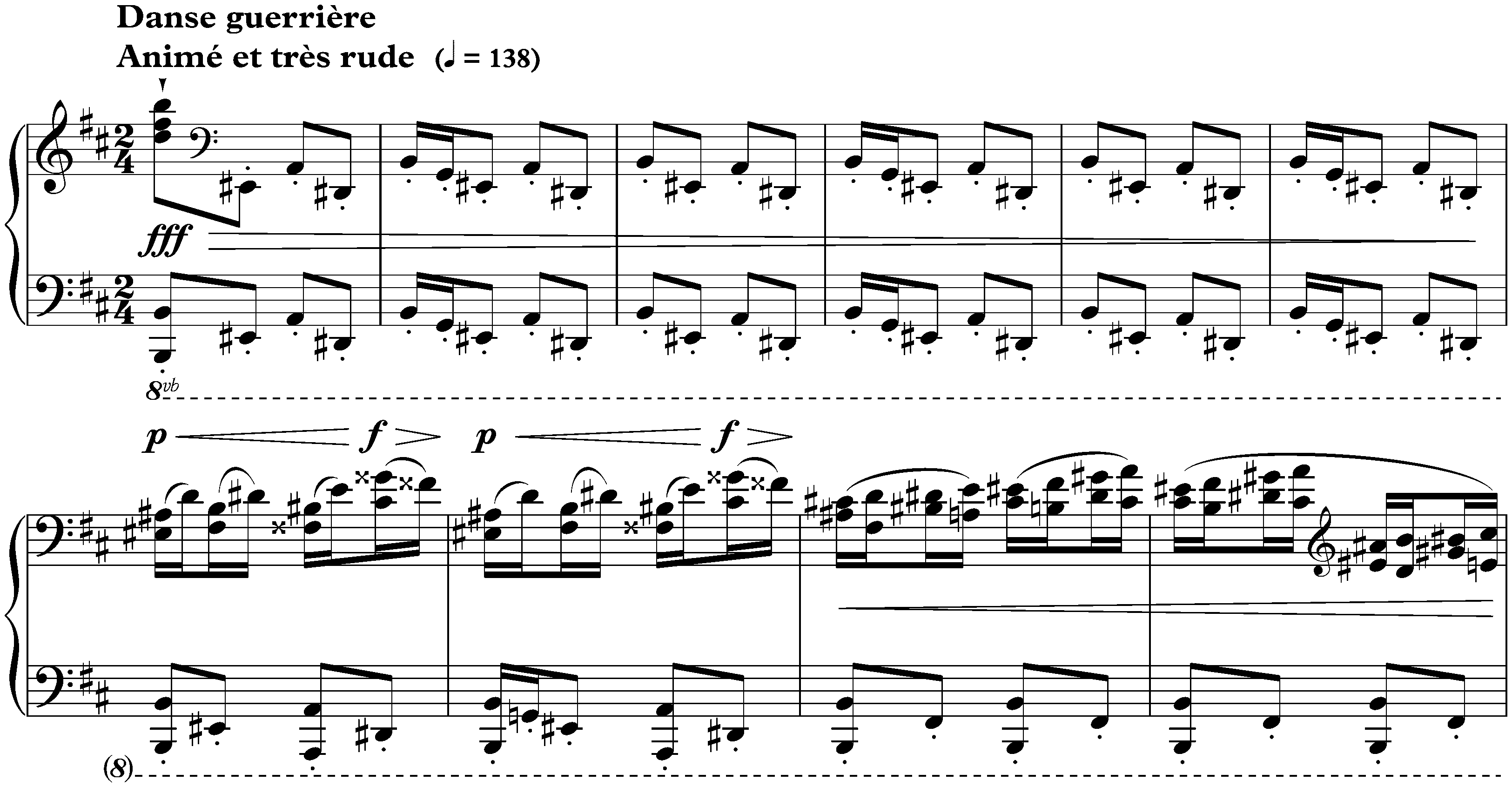 Daphnis et Chloé; 2. Nocturne, Interlude et Danse guerrière
