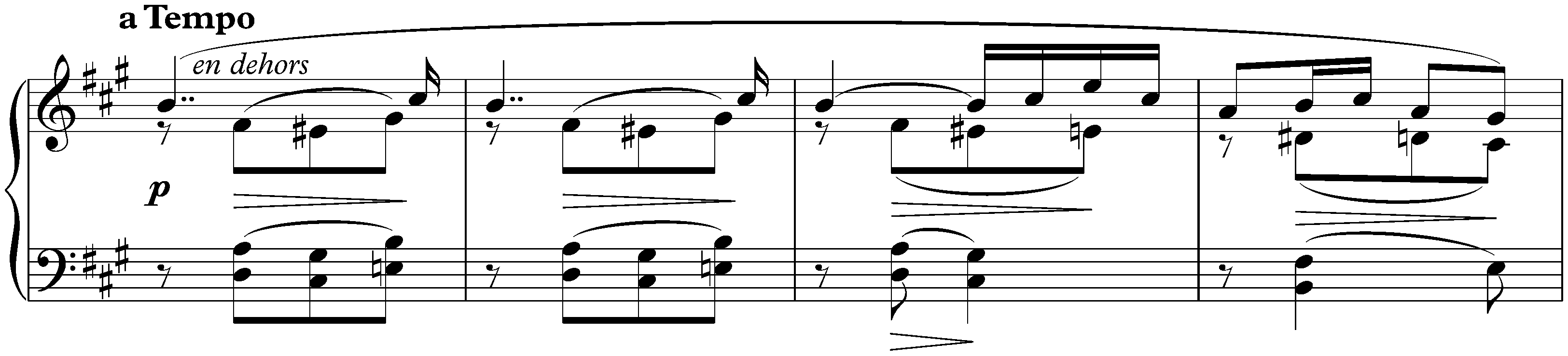 Sonatine; 1. Modéré