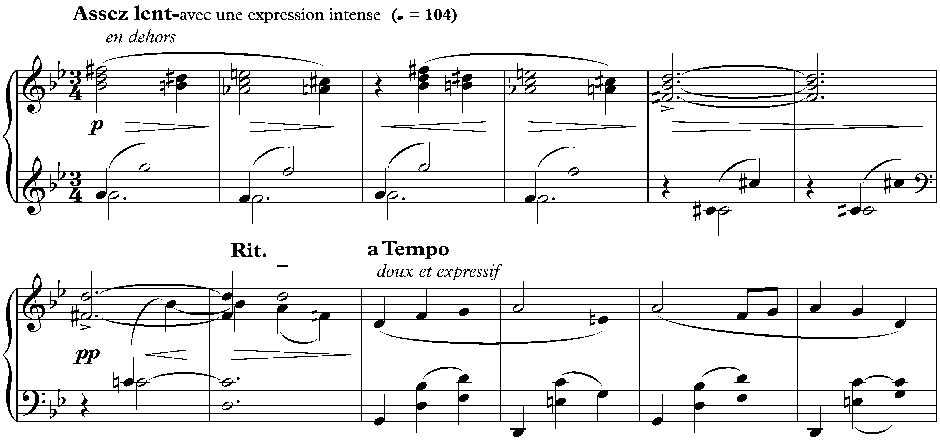 Valses nobles et sentimentales; 2. Assez lent