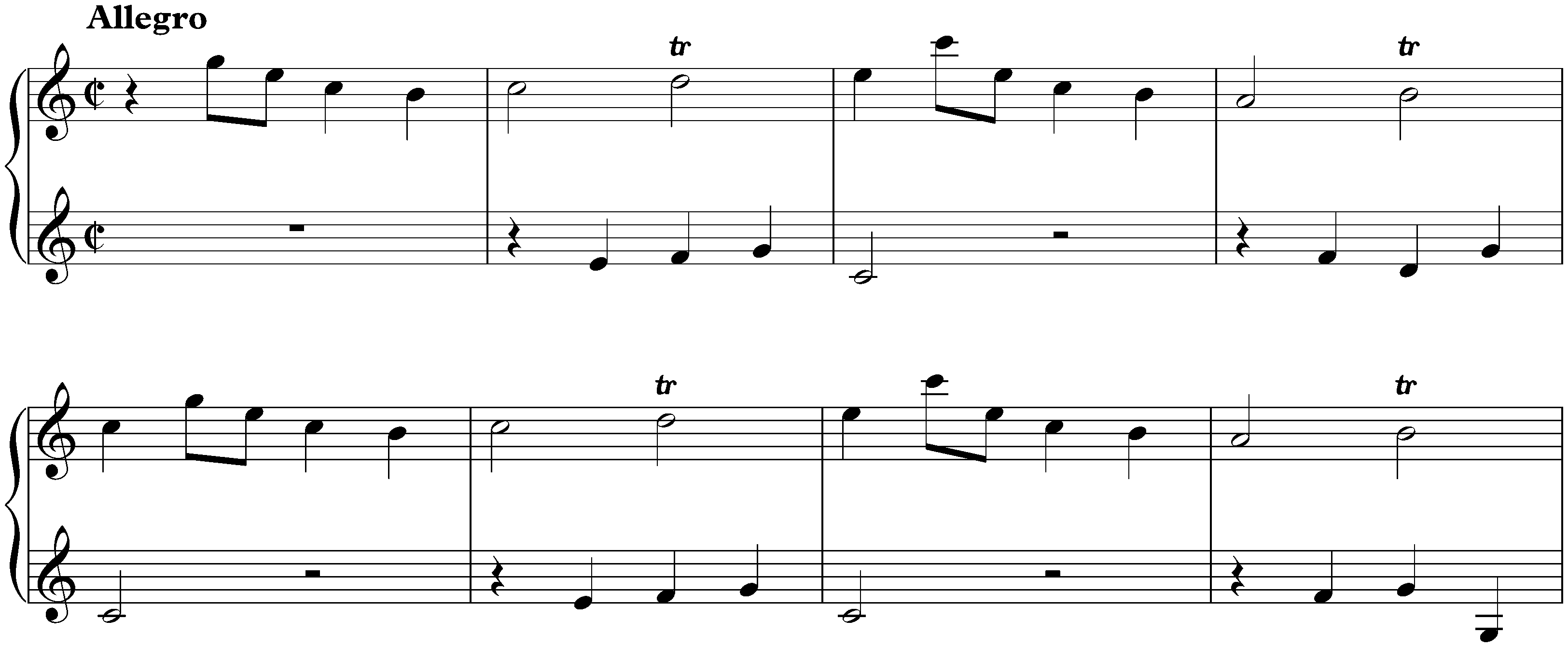 Sonata in C major, K. 117