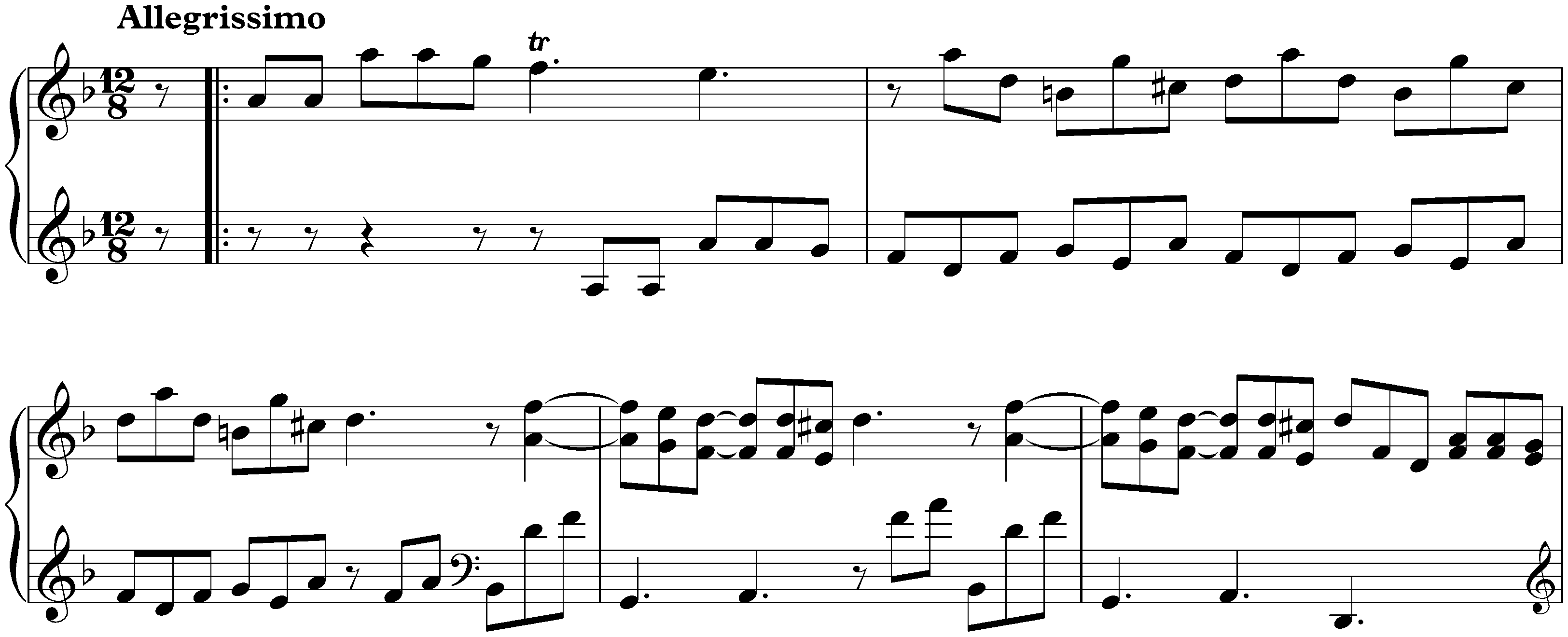 Sonata in D minor, K. 120