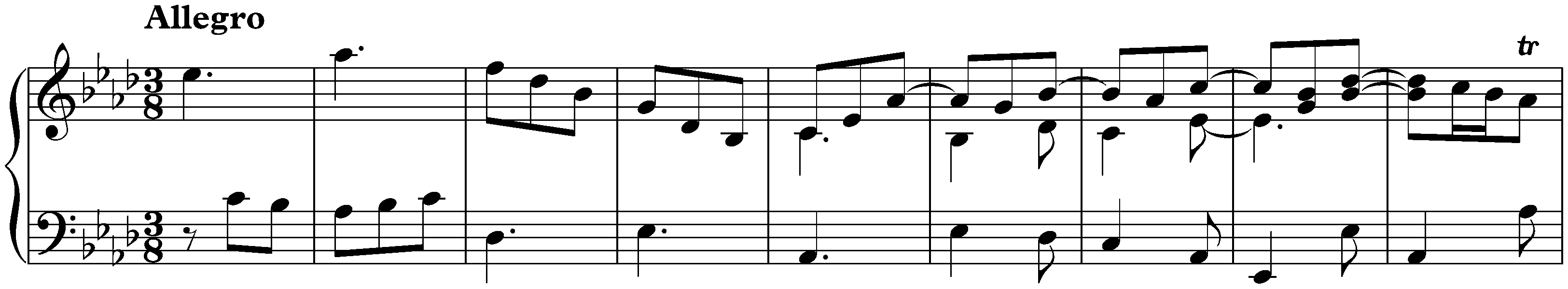 Sonata in A-flat major, K. 130