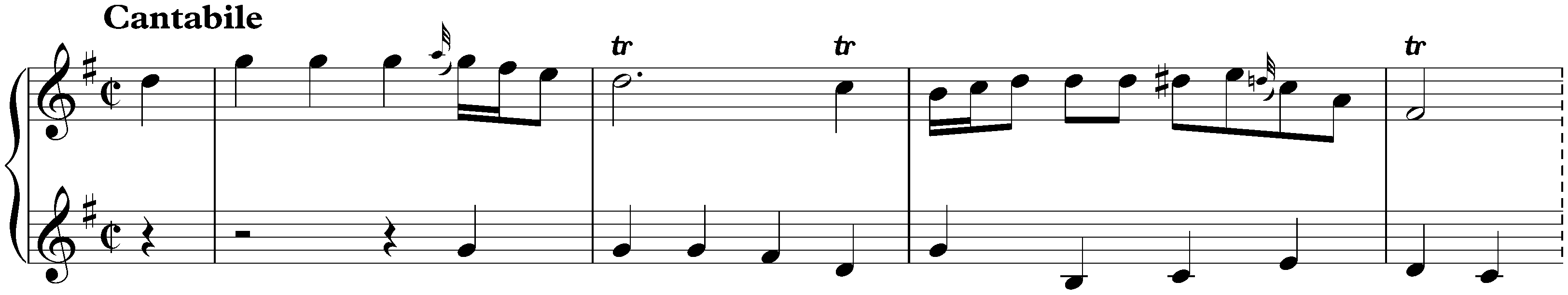 Sonata in G major, K. 144