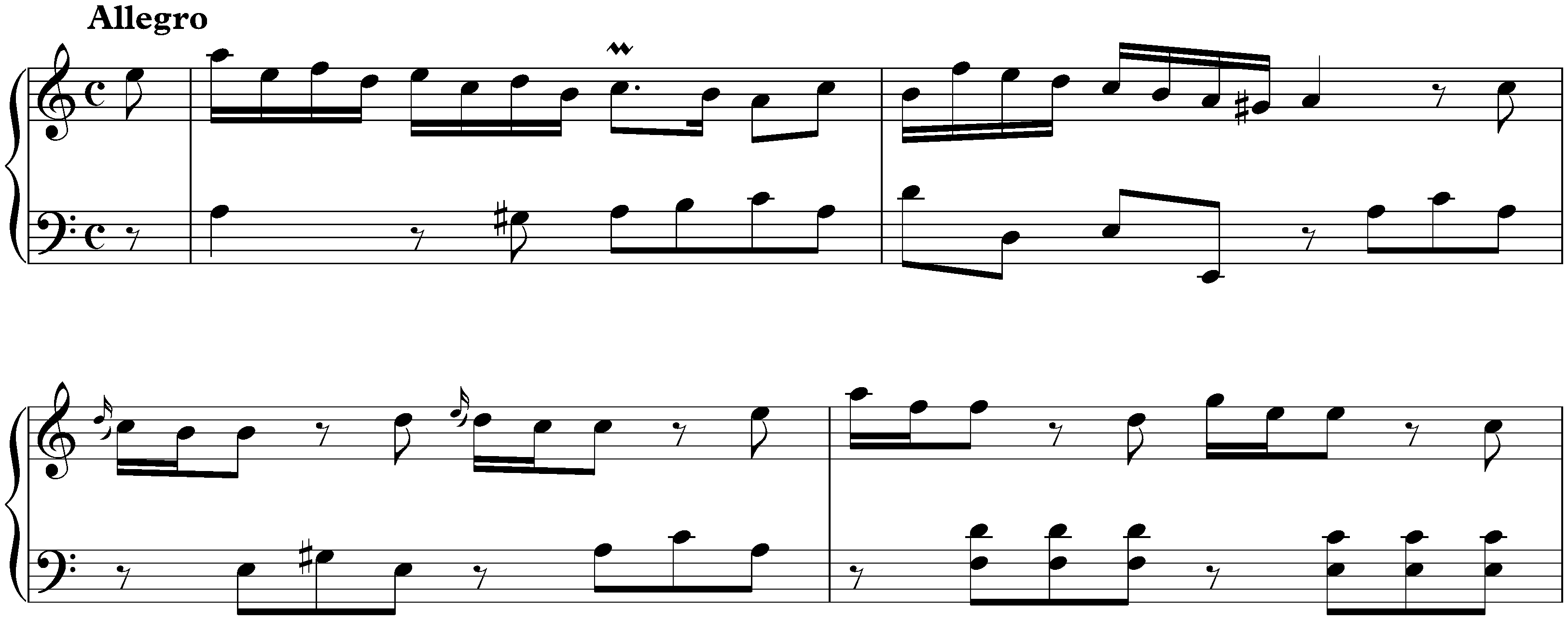Sonata in A minor, K. 149
