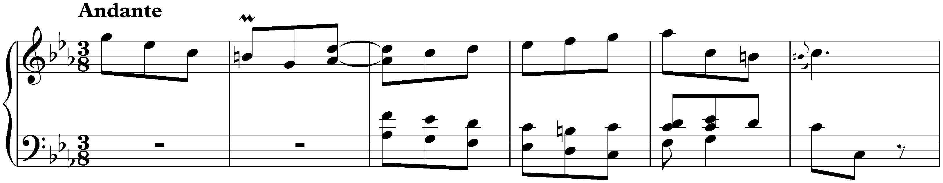Sonata in C minor, K. 158