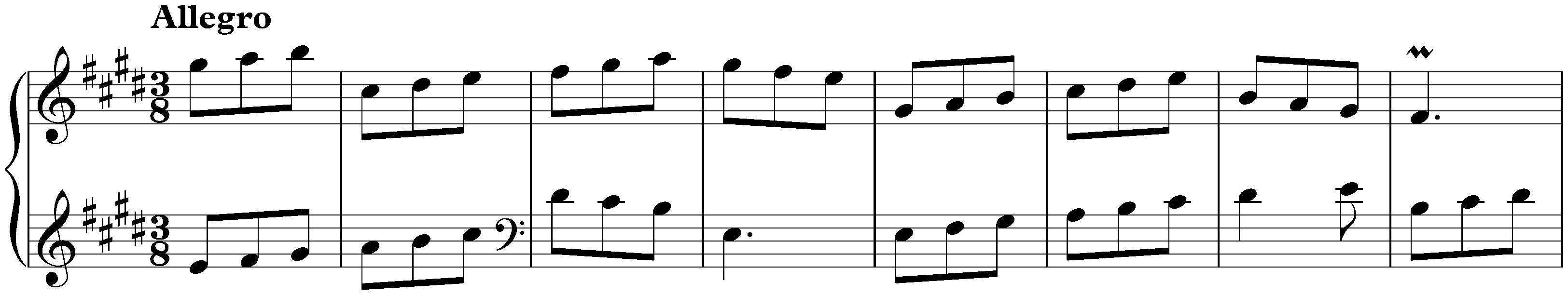 Sonata in E major, K. 163